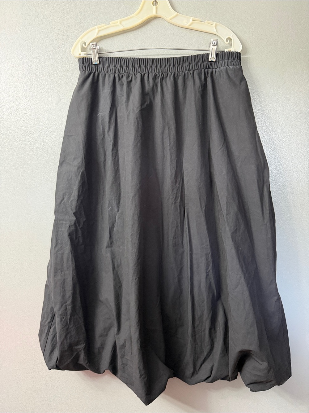 Sanctuary Evereve Quin Bubble Maxi Skirt Black large nWt - Picture 2 of 9